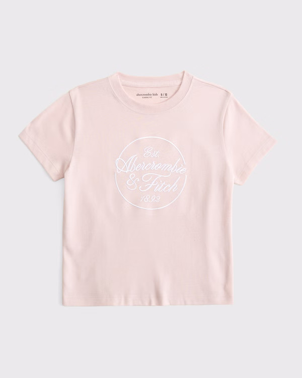 girls logo tee | girls summer sale: up to 50% off select styles | Abercrombie.com | Abercrombie & Fitch (US)