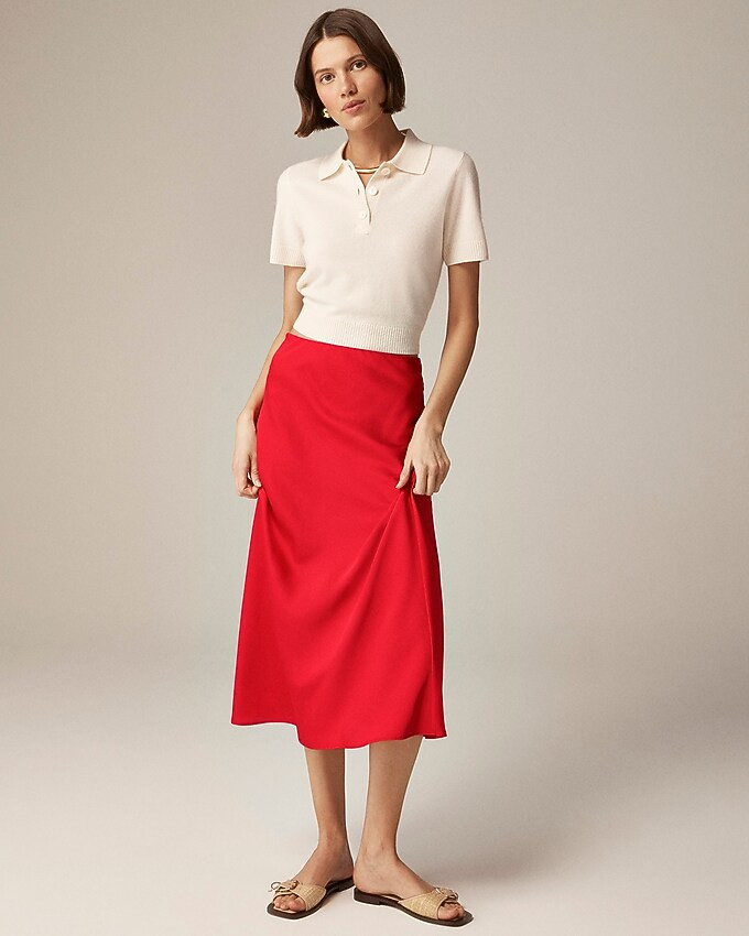 Shop this lookbest seller4.5(545 REVIEWS)Gwyneth slip skirt$49.50$89.50 (45% Off)Limited time. Pr... | J. Crew US