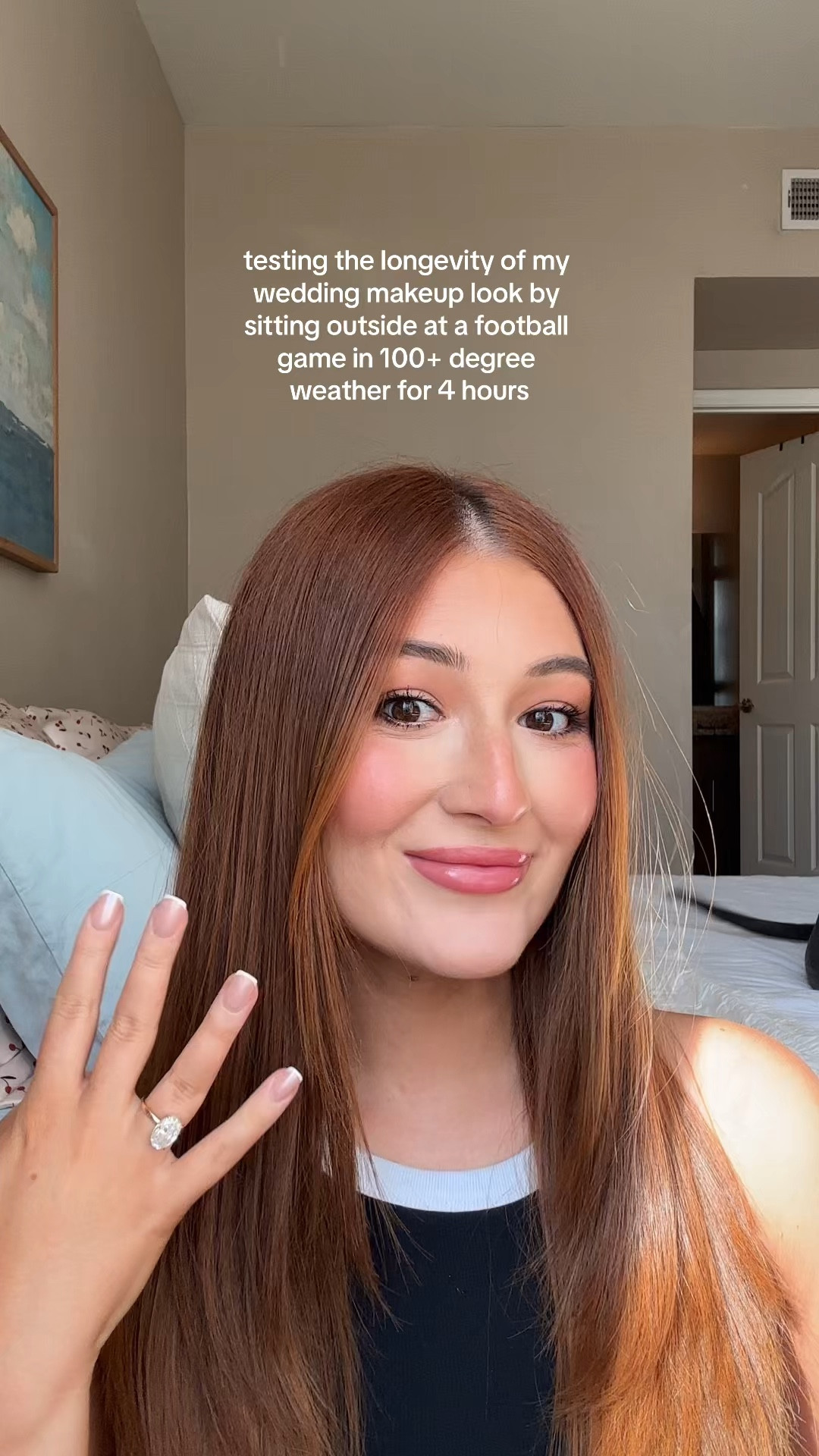 Wedding makeup look. 