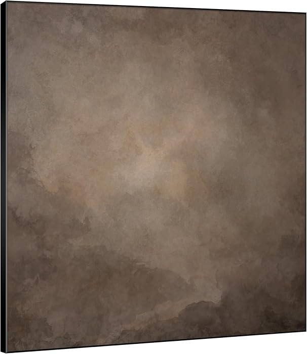 SIGNWIN 60"x60" Extra Large Framed Wall Art Brown Misty Texture Atmospheric Abstract Print for Ho... | Amazon (US)