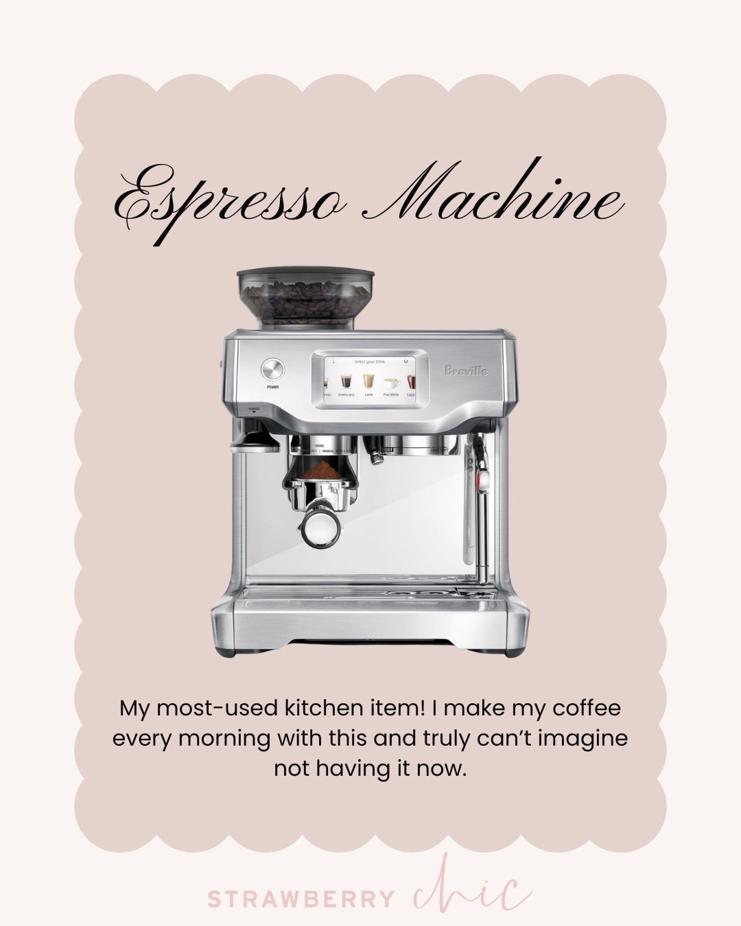 One of my favorite kitchen items! Tim and I use this multiple times a day and it makes delicious lattes at home (hot or iced!) 

#LTKHoliday #LTKGiftGuide #LTKHome