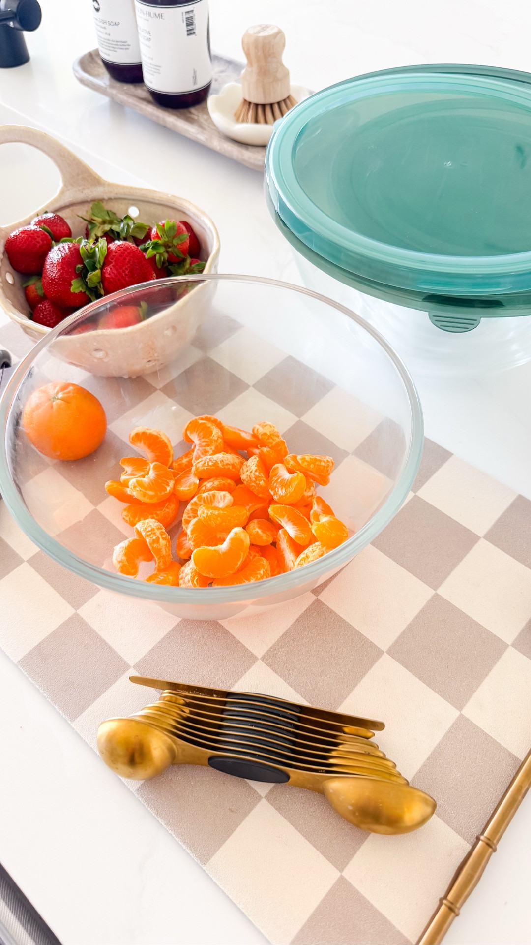 Kitchen essentials I use on repeat that actually make prep easier and look good sitting out 🤍 These glass bowls are lightweight but durable, perfect for everything from meal prep to serving, and I love that they nest for easy storage. I’m also linking a few of my favorite everyday kitchen tools that make quick meals feel a little more elevated without overcomplicating things. Kitchen tools that make life easier  Follow me on LTK for daily home finds, kitchen essentials, and simple everyday favorites.

#LTKHome #LTKSaleAlert