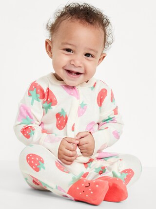 2-Way-Zip Sleep &amp; Play Footed One-Piece for Baby | Old Navy (US)