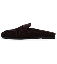 Mules for Women Penny Loafers Comfortable Dressy Slip on Backless Flats Slides Slippers Walking C... | Amazon (US)