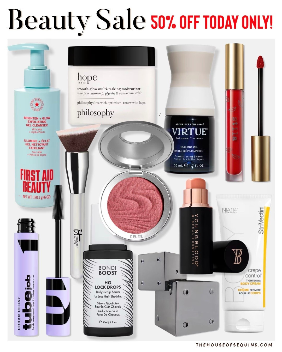 Shop Ulta’s 21 Days of Beauty! 50% OFF select beauty TODAY ONLY!

#LTKSaleAlert #LTKBeauty

Comment SHOP below to receive a DM with the link to this post on my LTK ⬇ https://liketk.it/6nt7U