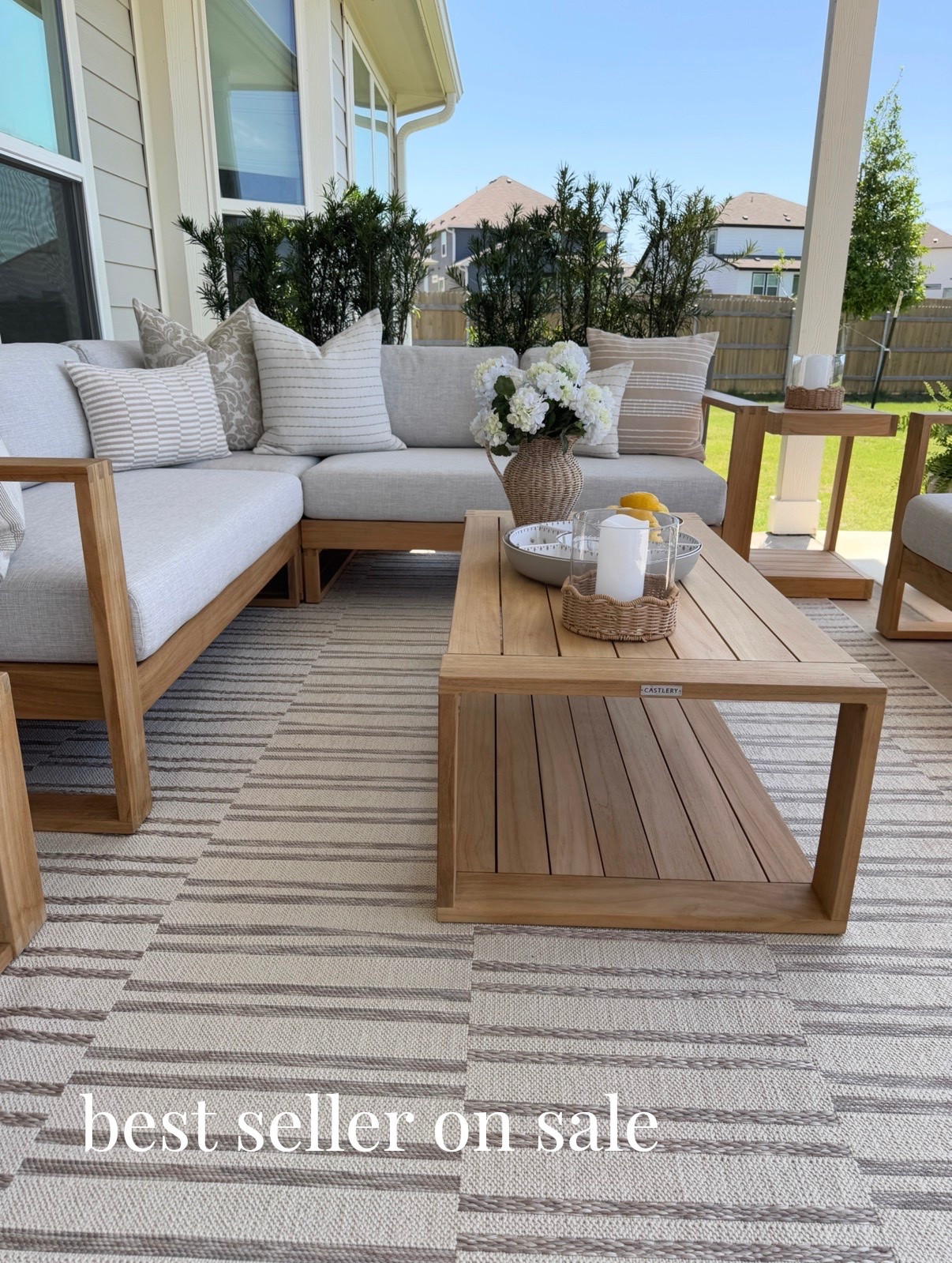 My favorite @Wayfair  Outdoor Rug All on SALE #WayfairPartner 🌴☀️

#Wayfair #AD 

I have it paired under my outdoor  patio set and love the neutral look! I also linked some patio sets & outdoor finds!

Outdoor rug, loloi rug, wayfair sale,
Wayfair Finds, Patio Season, Father’s Day Gift, BBQ Season, Outdoor Hosting, Dining Al Fresco,
Patio set, wayfair sale