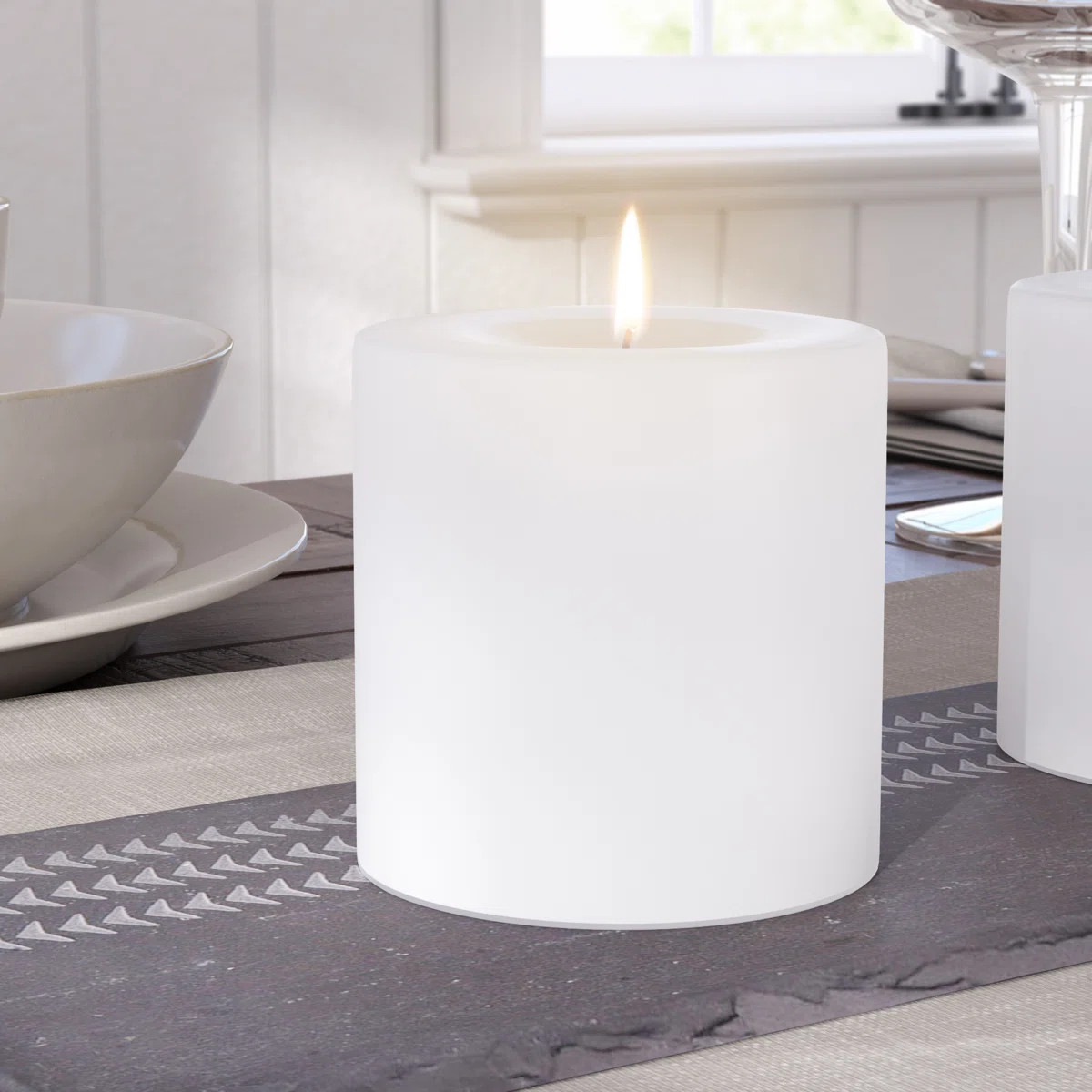 Unscented Pillar Candle | Wayfair North America