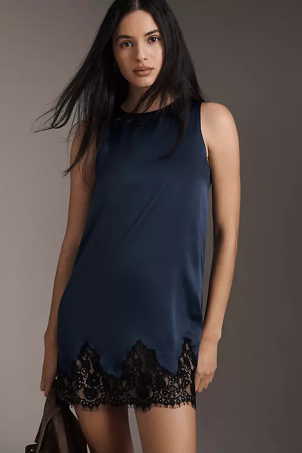 Reformation Jessalyn Sleeveless Silk Mini Dress | Anthropologie (US)