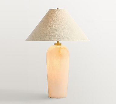 Carter Alabaster Table Lamp (30'') | Pottery Barn (US)