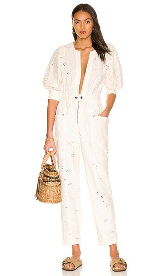 x We The Free Loving You Jumpsuit in Ivory | Revolve Clothing (Global)