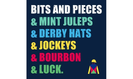 Kentucky Derby "Bits and Pieces" Lunch Napkins Blue 6.5" | Groupon North America