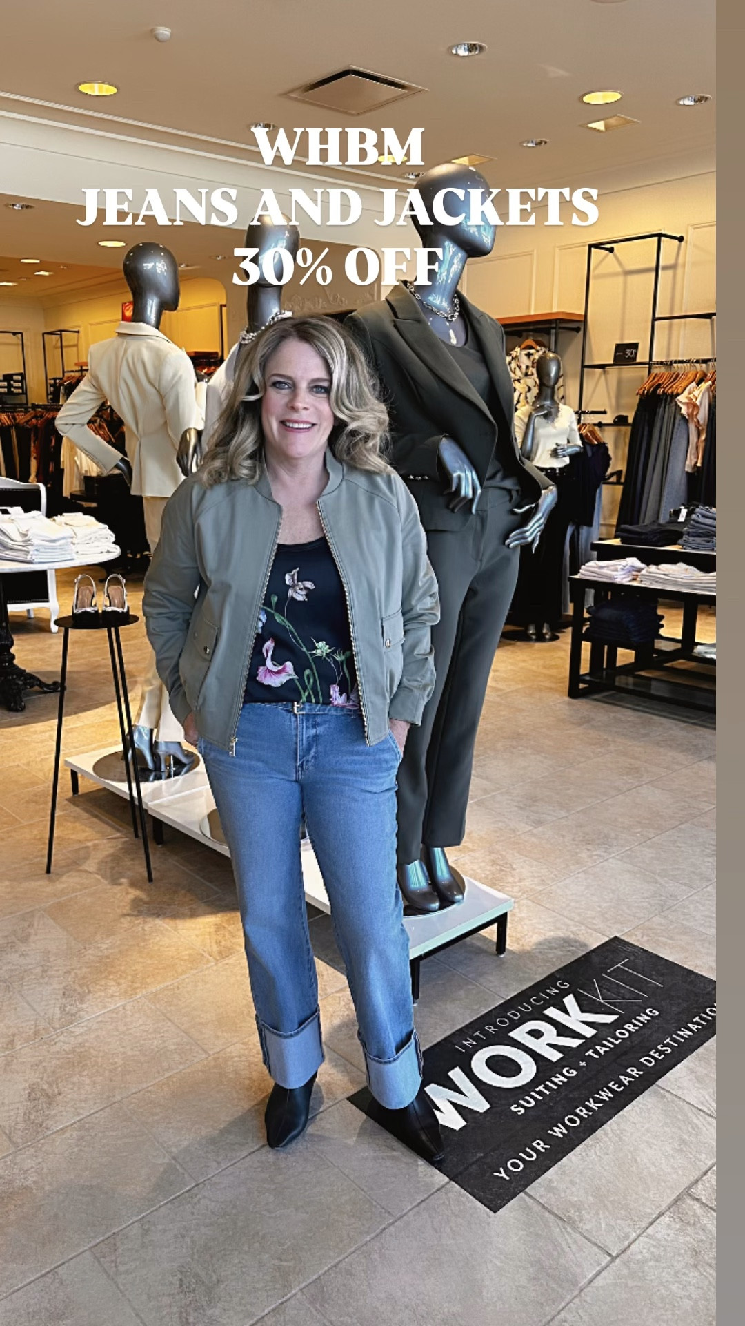 Get ready for SPRING 🌸💐
These jeans are cropped and Michelle is wearing a size 4 regular but she would order these in a short. Great stretch so if you are between sizes go down.

#LTKPetite #LTKOver40 #LTKSpringSale