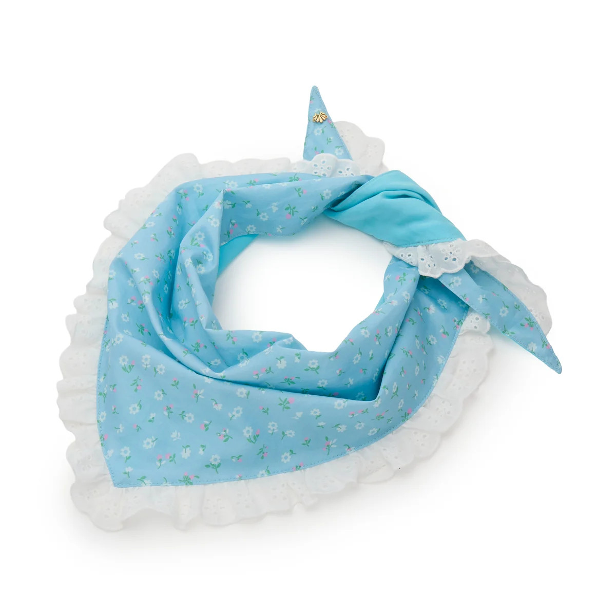 LITTLE HOUSE ON THE PRAIRIE™  COUNTRY GIRLS AUDREY EYELET TRIM SCARF | LELE SADOUGHI