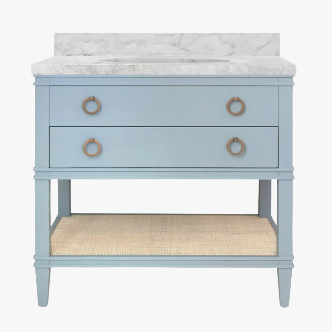 Cogswell Light Blue Vanity | Dear Keaton