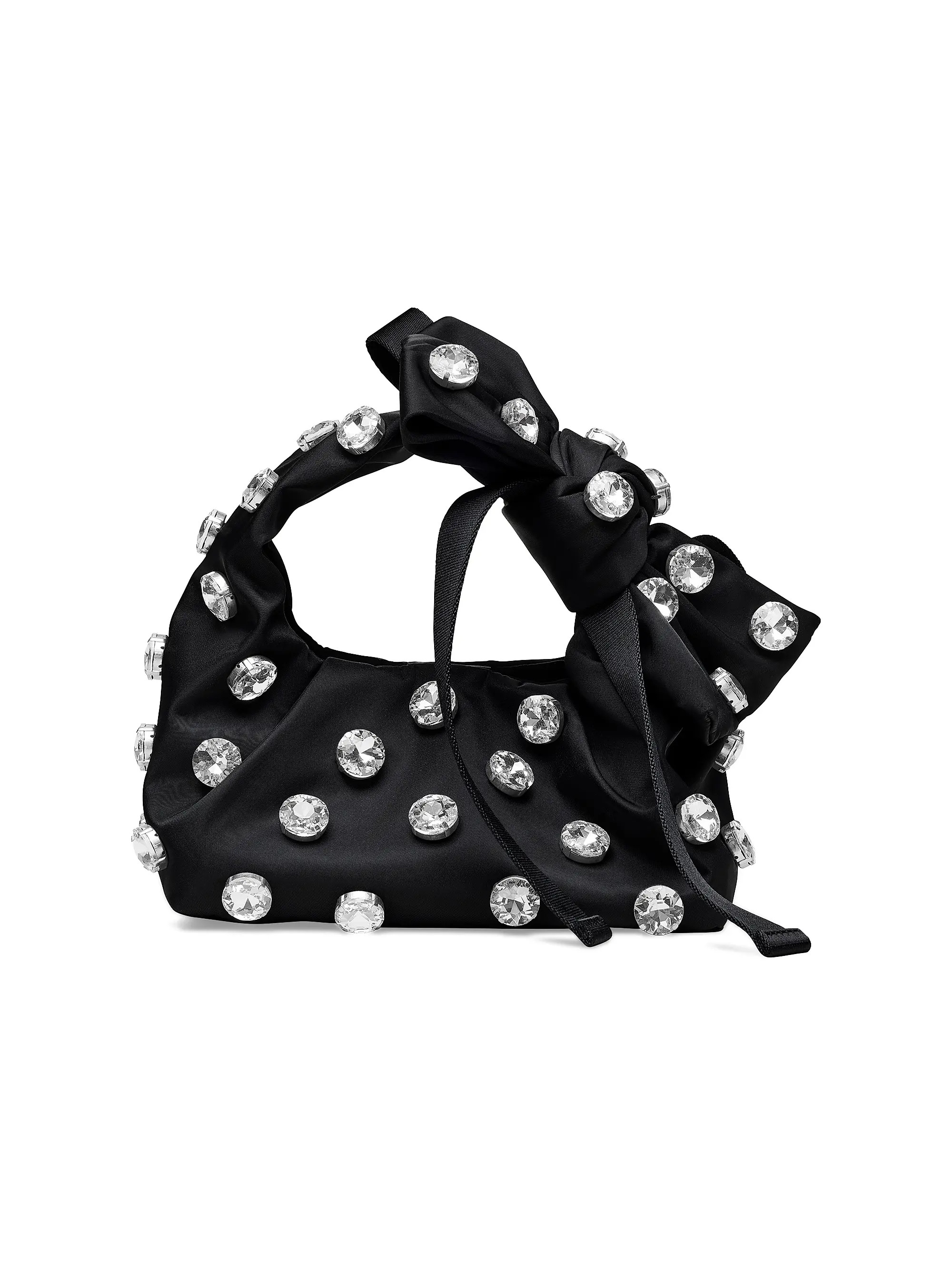 Marc Jacobs The Gem Bow Mini Nylon Sack Bag | Saks Fifth Avenue | Saks Fifth Avenue