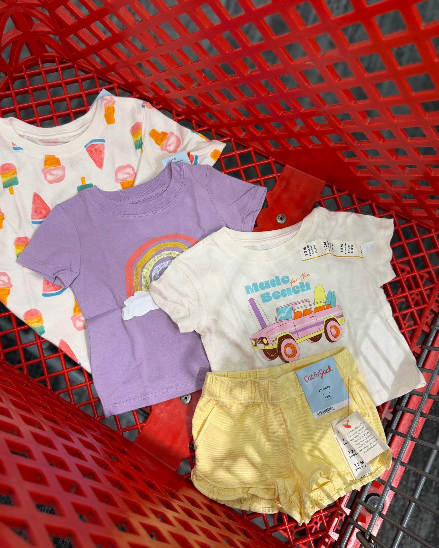 Target Kids section is on fire right now 😍☀️🍉