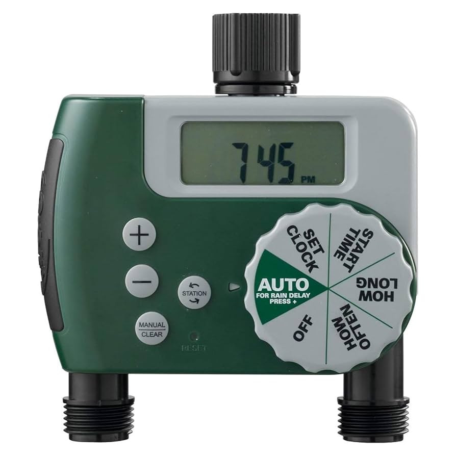 Orbit 58910 Digital 2 Outlet Hose Faucet Timer | Amazon (US)