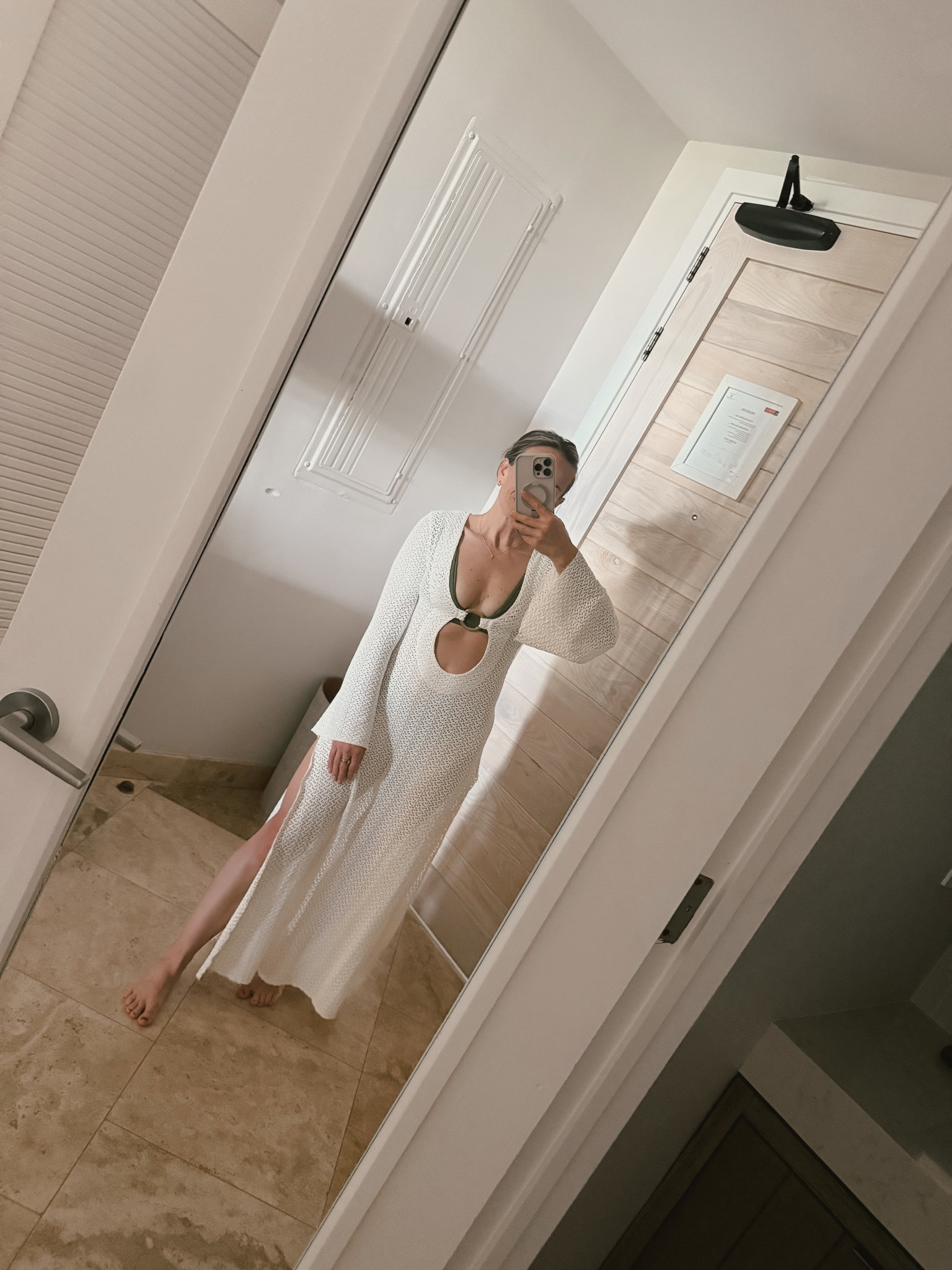Poolside lunch! This coverup is gorgeous and transitions so well from beach to pool to lunch. So flattering, and a great spring break beach outfit. Wearing a small - everything runs TTS!

#LTKTravel #LTKootd