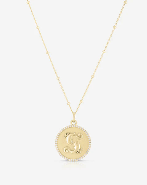 Zodiac Medallion Necklace | Ring Concierge