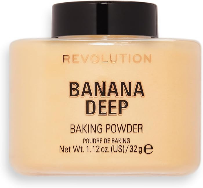 Revolution, Loose Baking Powder, Makeup Setting Powder, Long-Lasting Coverage, Mattifies & Reduce... | Amazon (US)