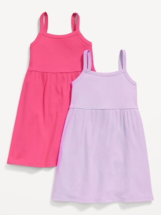 Sleeveless Fit and Flare Dress 2-Pack for Toddler Girls | Old Navy (US)