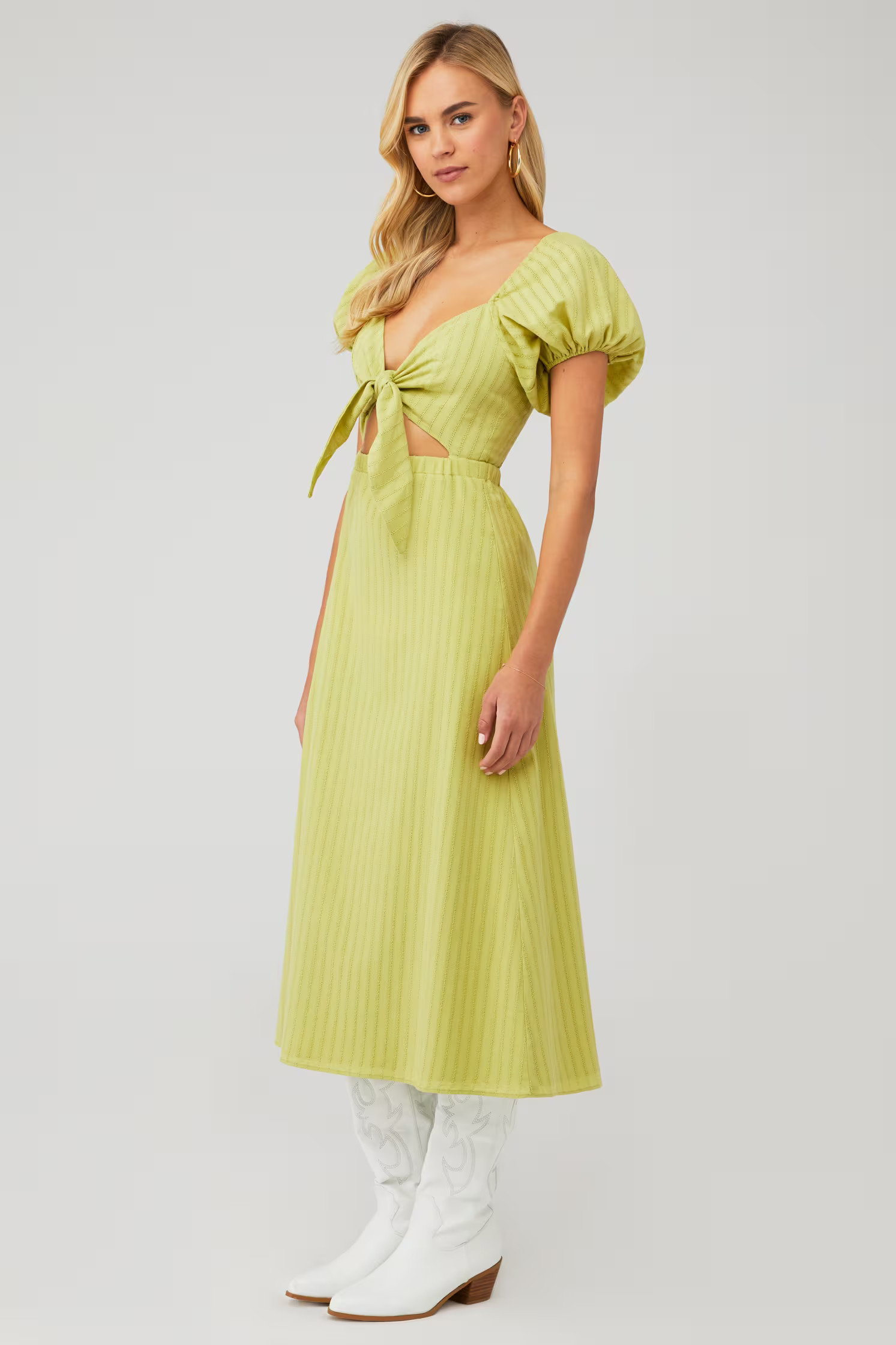 GABRIELLE TIE DRESS | FashionPass