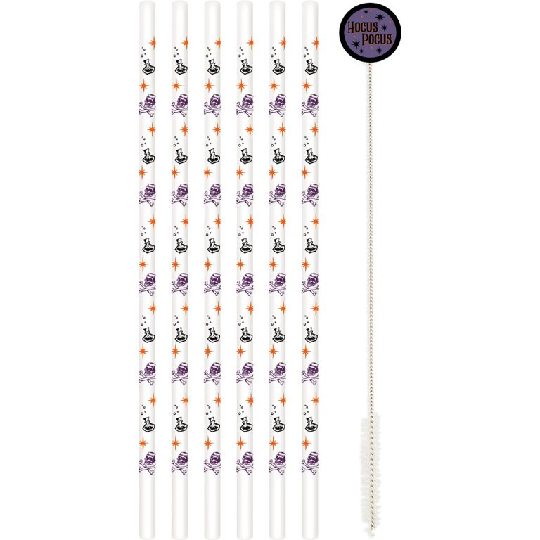HOCUS POCUS REUSABLE STRAWS | Walmart (US)