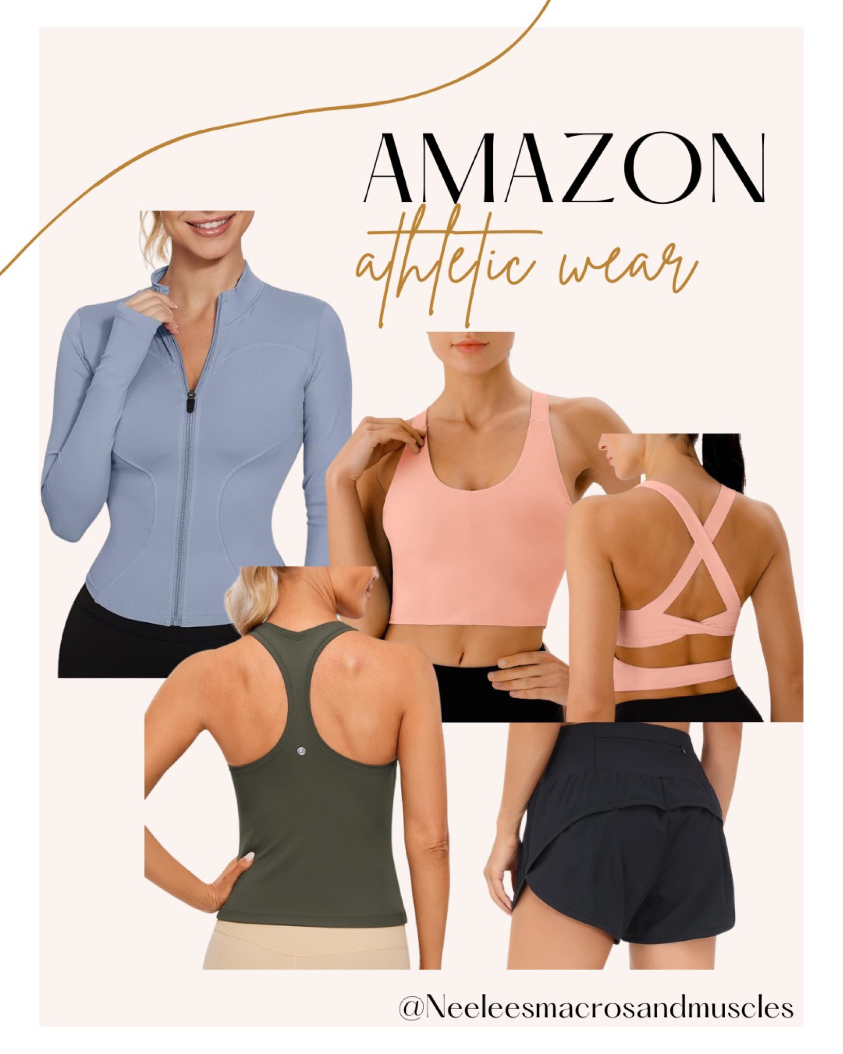 ✨💖AMAZON ATHLETIC WEAR💖✨

these are such cute lululemon dupes😍

#LTKfitness #LTKSpringSale #LTKfindsunder50