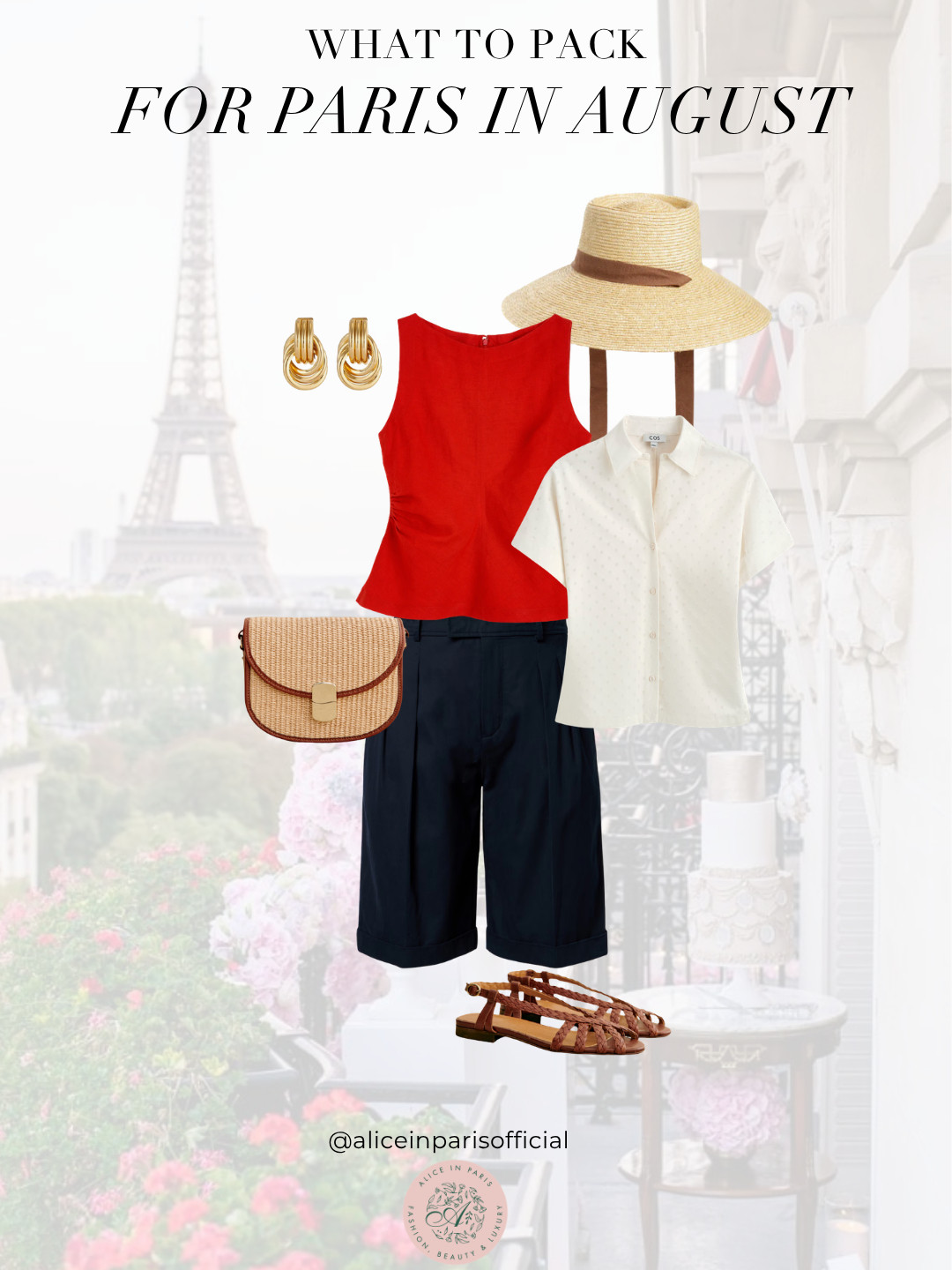 what to wear in paris in august 

 