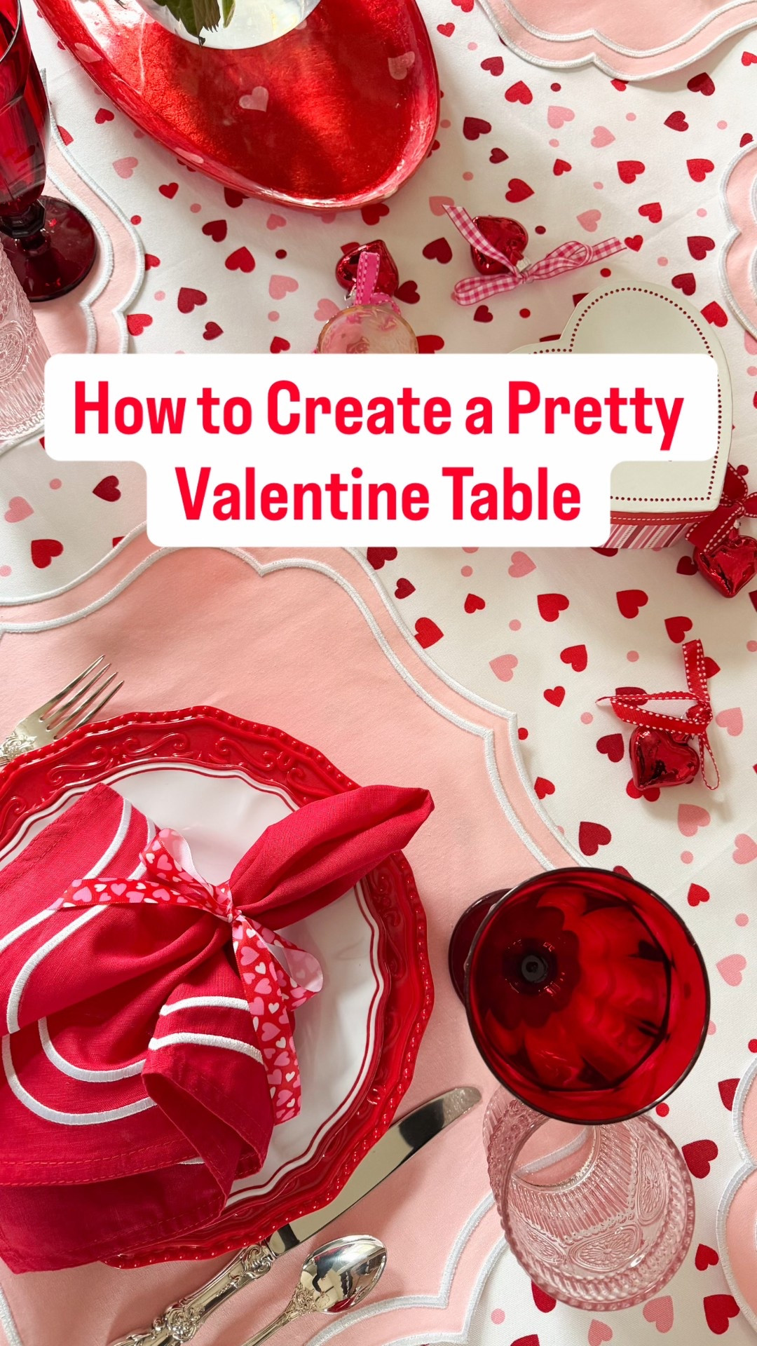 Here is a step-by-step guide to create the perfect valentines or a Galentine‘s table!💕

#LTKHome #LTKWedding #LTKValentine