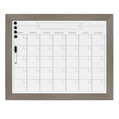 Calendar Magnetic Wall Mounted Dry Erase Board | Wayfair North America