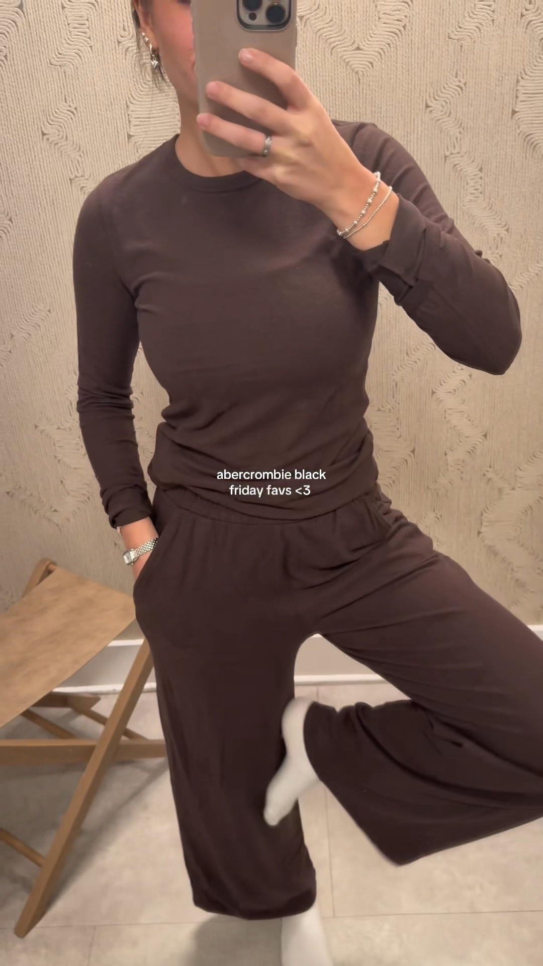 the pants and top for the brown and grey set are the same link! 
medium in hoodie and sweats small in grey and brown set 

#LTKHoliday #LTKGiftGuide #LTKSaleAlert