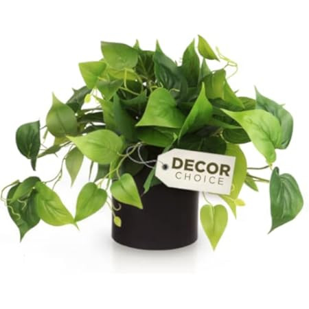 Faux Plants Indoor, Artificial Plants for Home Decor Indoor, Pothos Small Fake Plants - Fake Plants  | Amazon (US)