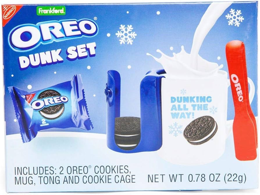 Frankford Oreo Dunk Set With Tongs and Cookies | Amazon (US)