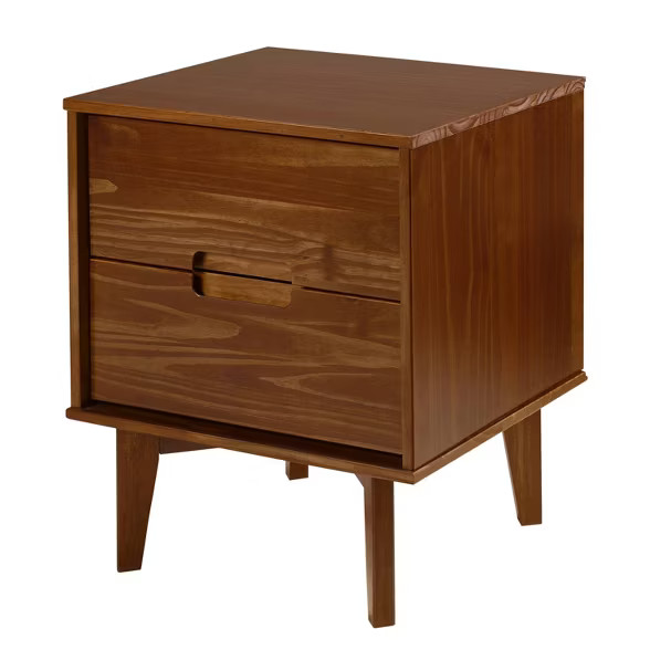 Mid Century Modern Wood Nightstand - Saracina Home | Target