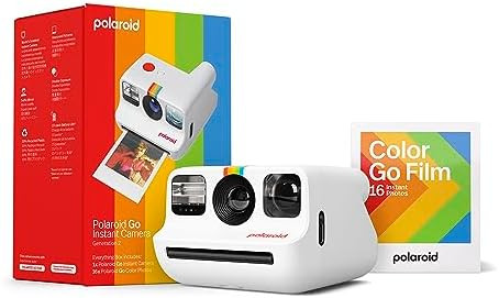 Polaroid Go Generation 2 - Mini Instant Camera + Film Bundle (16 Photos Included) - White (6282) | Amazon (US)