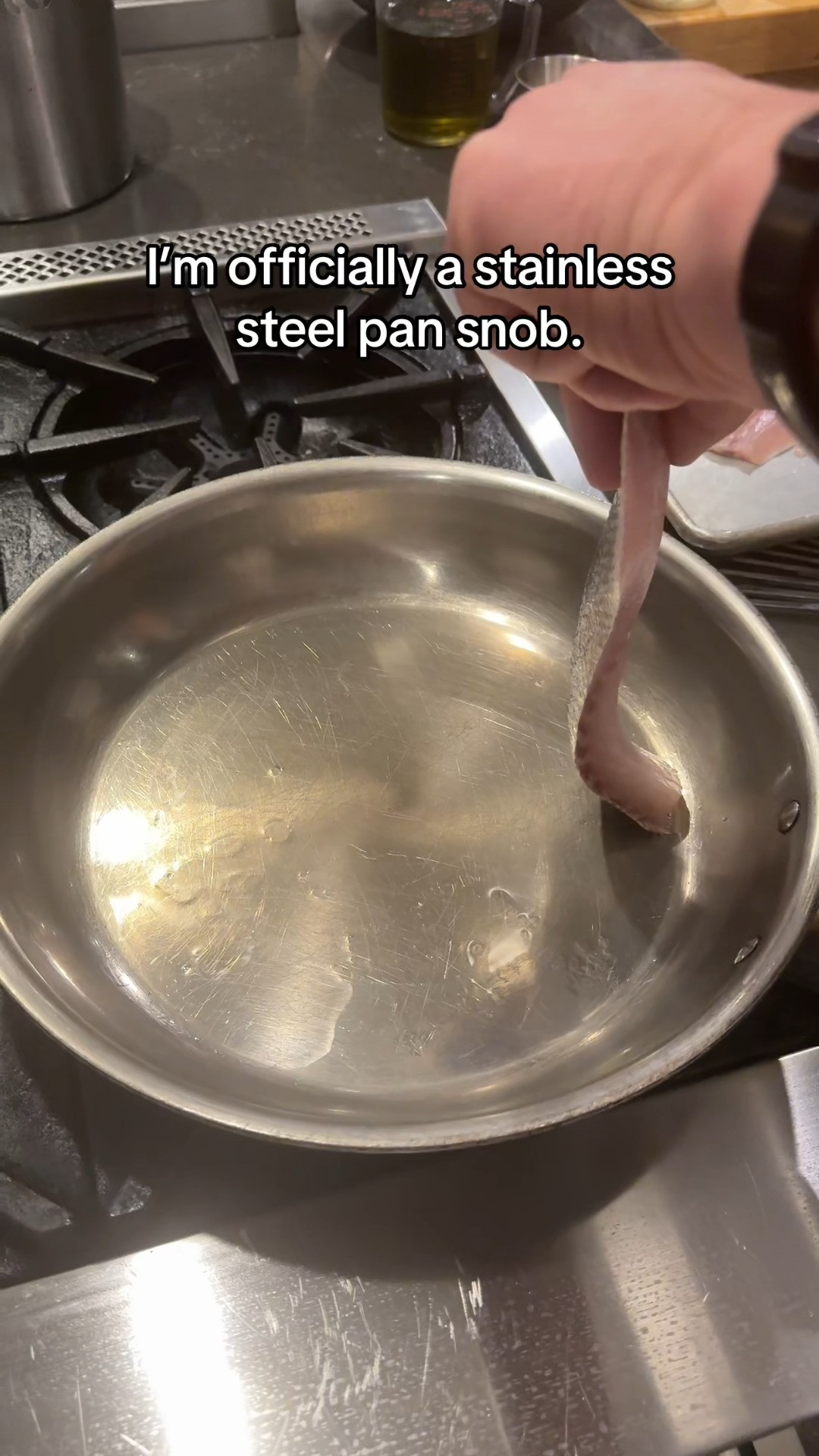 A stainless steel frying pan is one of those kitchen staples you reach for constantly. This one is great for everything from eggs and veggies to seared dinners. 

 #LTKfoodie #LTKHome #LTKSaleAlert