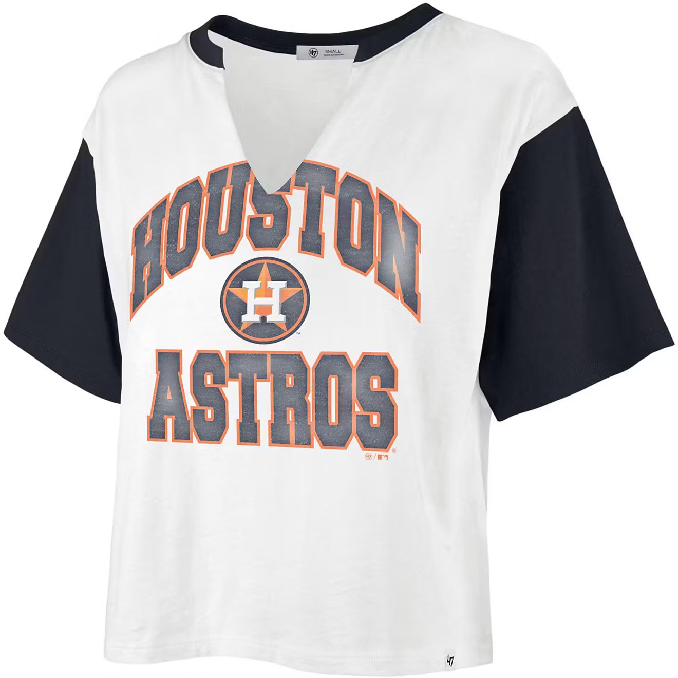 '47 Women's Houston Astros Inner Glow Dolly Crop T-shirt | Academy | Academy Sports + Outdoors