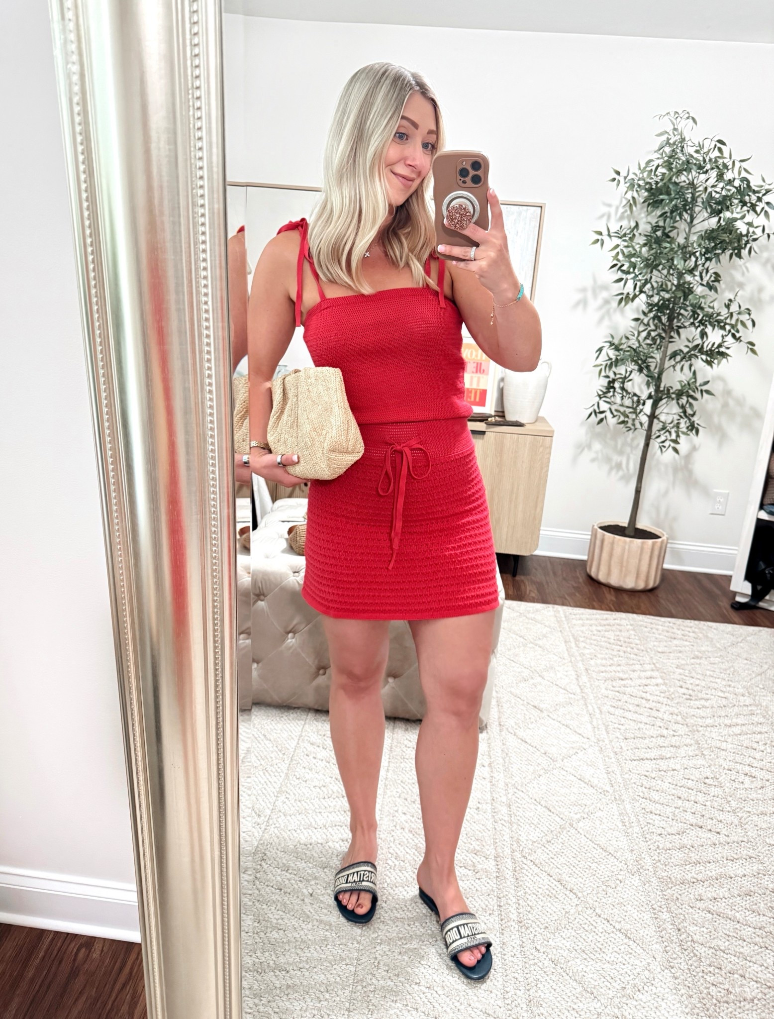 How cute is this crochet set?! ❤️ It comes in a blue and white stripe option as well, both perfect for Summer! ☀️ Wearing size small in both pieces! 

Crochet sets, matching set, summer outfits 

#LTKootd #LTKdayinmylife #LTKSwim