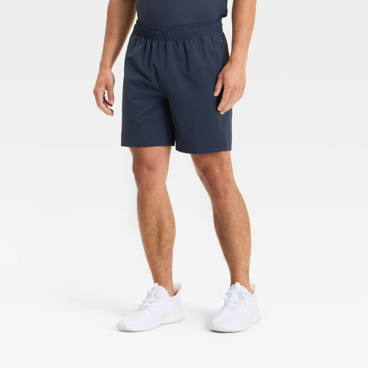 Men's Unlined Run Shorts 7" - All In Motion™ Navy Blue L | Target