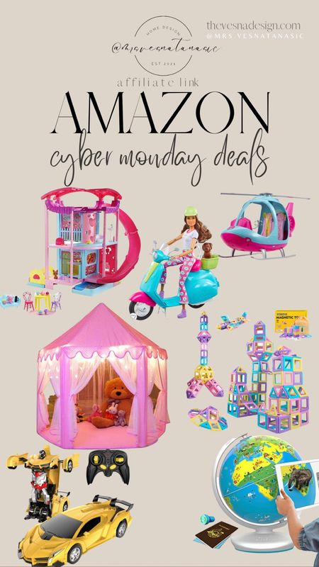 Amazon Cyber Monday Deals on Toys!

Amazon. Toys. Gifts for kids. Barbie. Transformer. Cars. Dollhouse. Magnets. Kids Amazon. Kids toys. Kids gifts. Cyber Monday. Sale. 

#LTKGiftGuide #LTKkids #LTKCyberweek