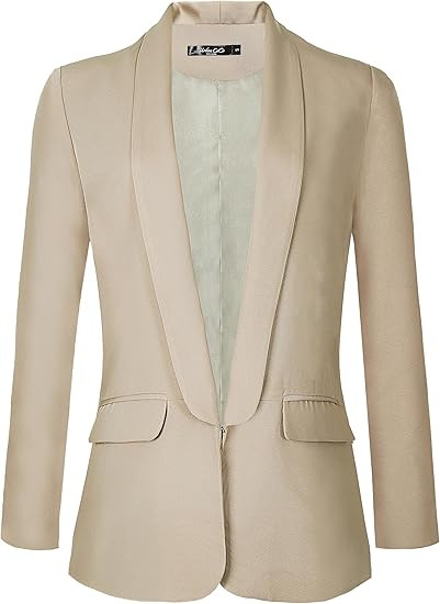 Urban CoCo Women's Office Blazer Jacket Open Front | Amazon (US)