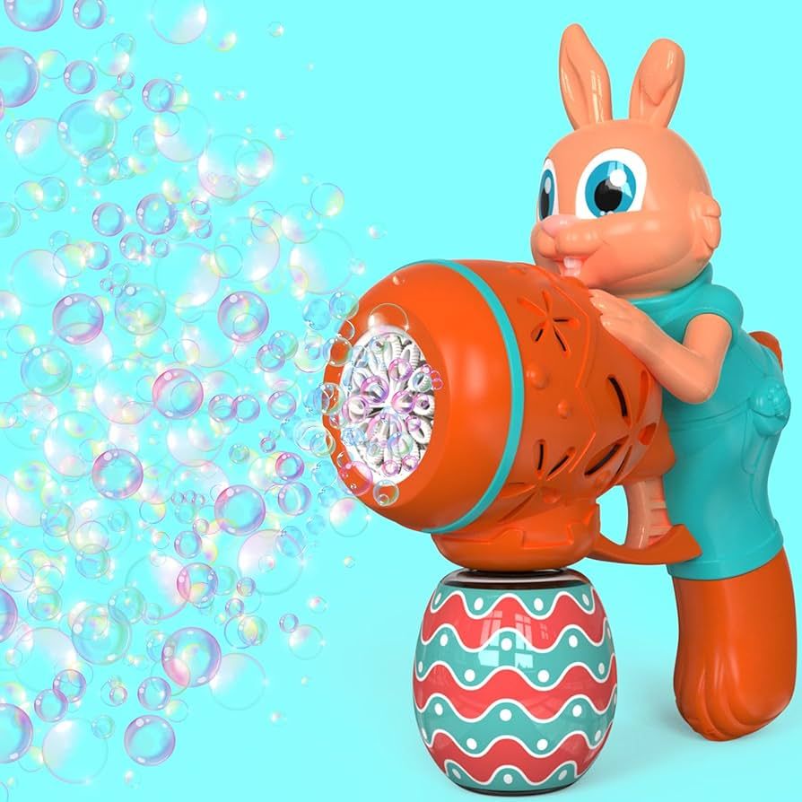 Easter Bubbles for Kids, Easter Basket Stuffers for Toddler 1-3, Easter Bubble Guns for Kids Ages... | Amazon (US)