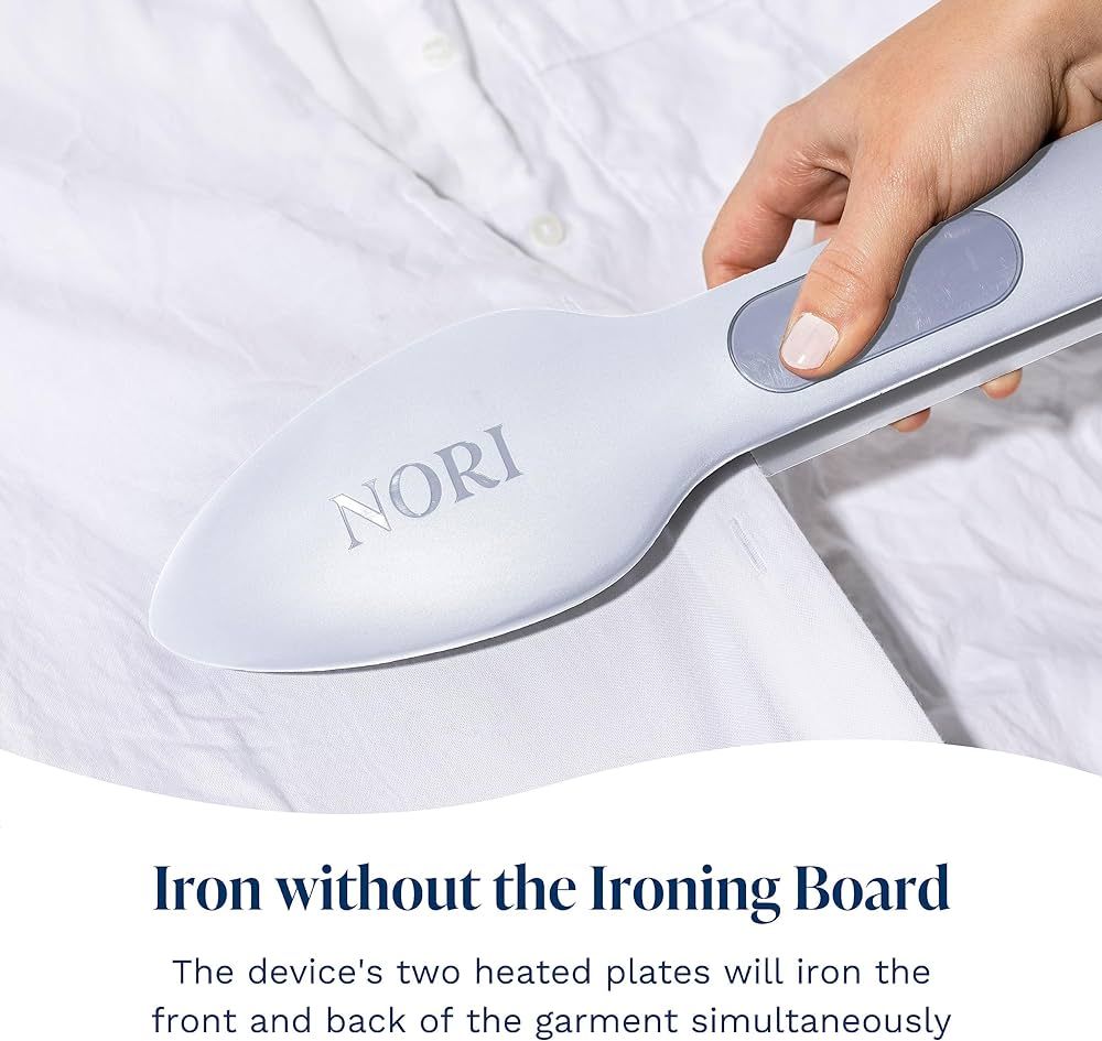 Nori Press, Iron & Steamer, Compact Dual Voltage Device, Removes Wrinkles, Portable and Hand-Held... | Amazon (US)