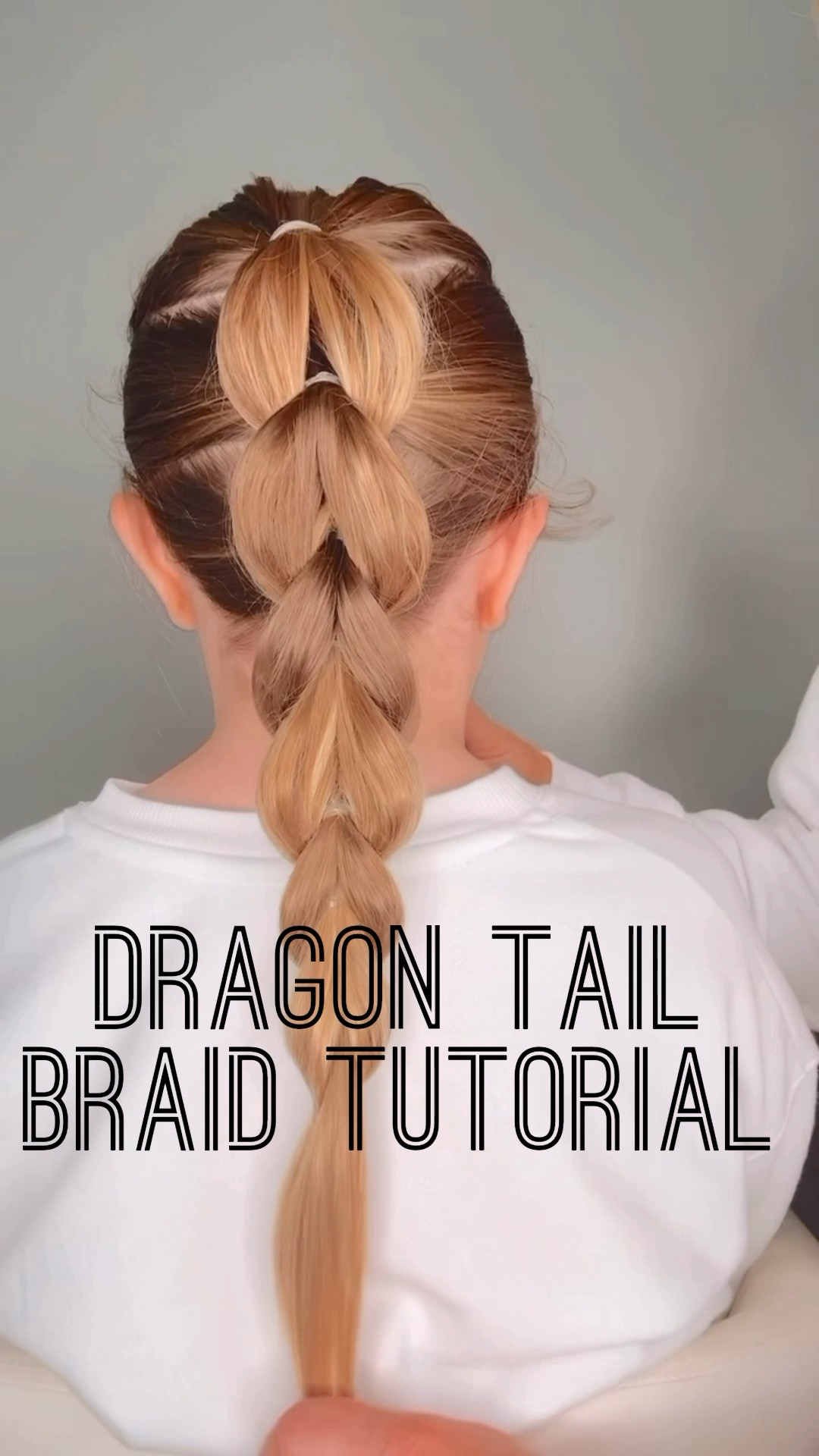 DRAGON TAIL BRAID TUTORIAL 🩷 This is such a cool and pretty braid hairstyle! I love this one and so excited to share this with you! I’m also happy to share the hair products that we love to use! 

#LTKBeauty