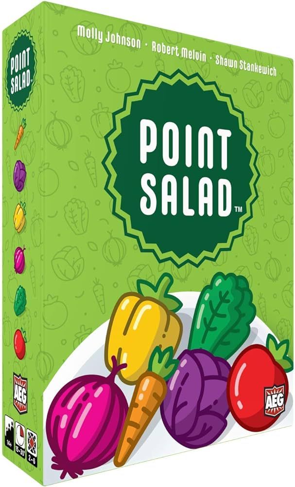 Point Salad - Card Game, Quick Playing, Family Fun, Easy to Learn, Award Winning, 2-6 Players, 15... | Amazon (US)