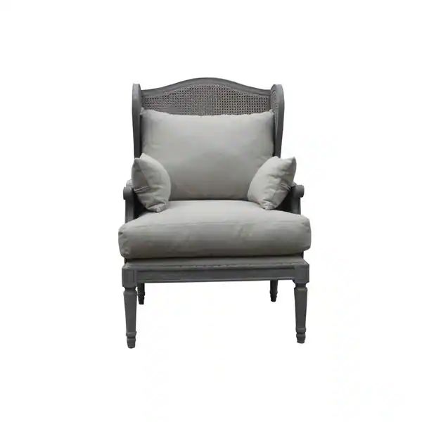 Burnham Home Designs Christopher Grey Salon Chair - On Sale - Overstock - 15926113 | Bed Bath & Beyond