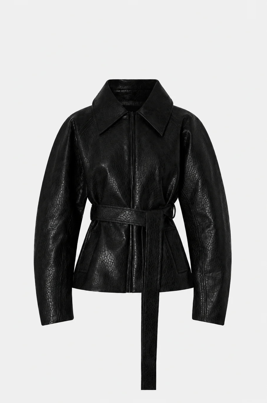 Oreno Croc Belted Jacket | CAMILLA AND MARC (ANZ)
