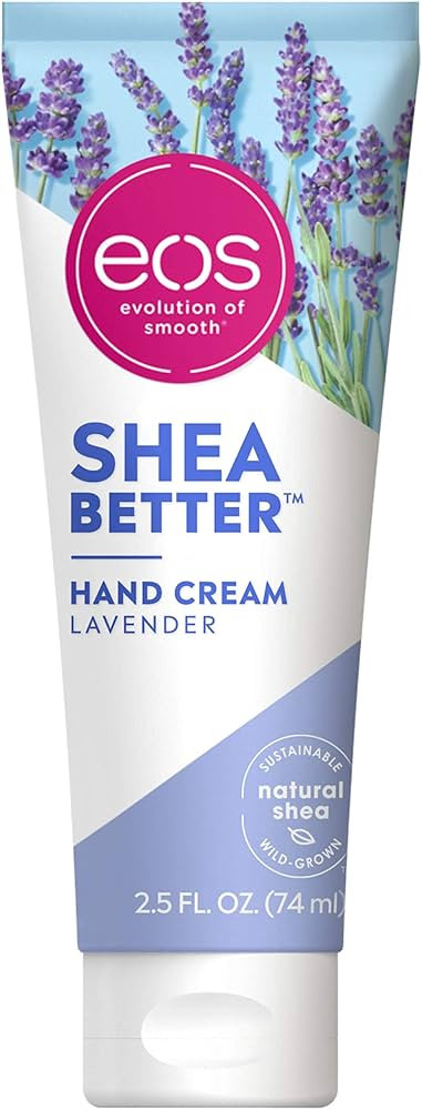 eos Shea Better Hand Cream- Lavender, 24-Hour Hydration, Lasts Through Hand-Washing, Skin Care Lo... | Amazon (US)