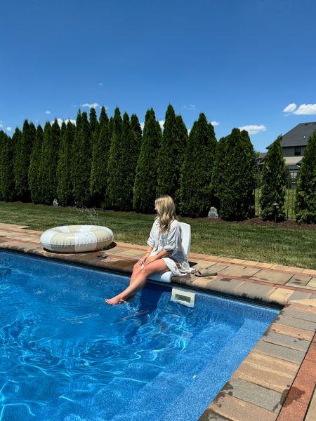 My favorite way to sit pool side now! This chair is a game changer and perfect for all my girlies that like to just put their feet in the water.

Amazon find, Amazon home, Amazon outdoor, outdoor must have, pool must have, summer, 

#LTKFindsUnder100 #LTKHome #LTKSeasonal